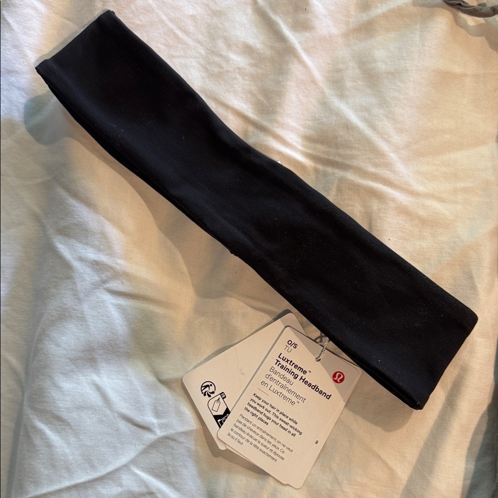 Lululemon Black Headband